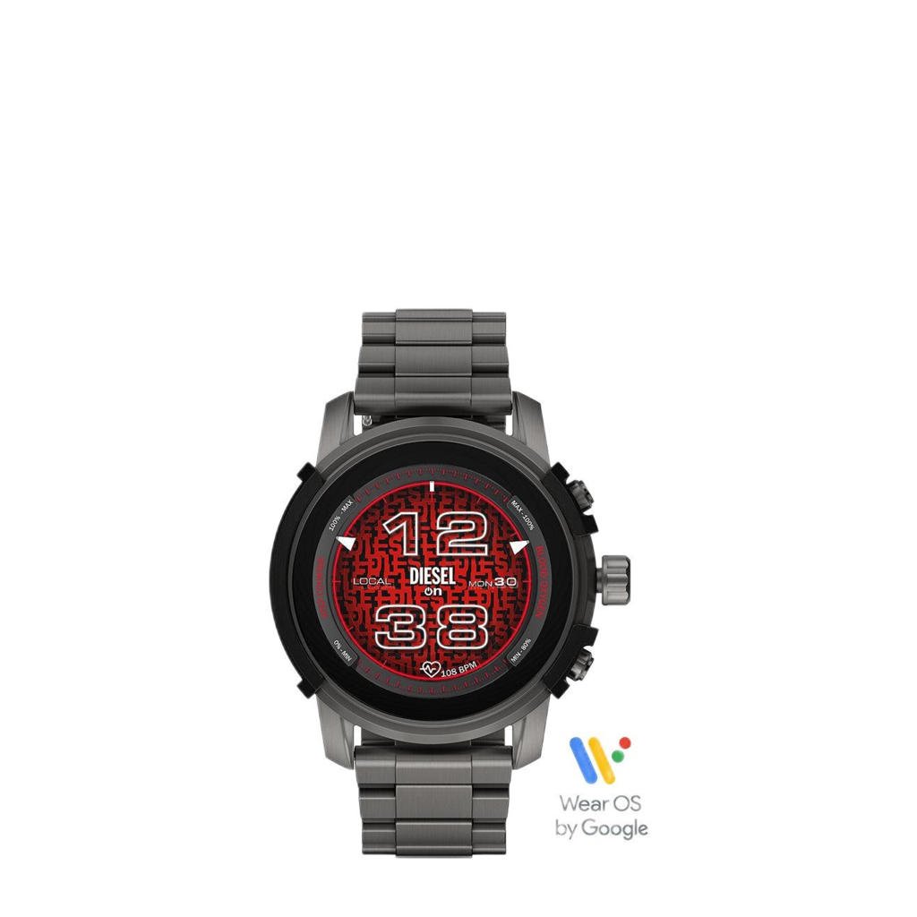 Diesel Griffed Gen 6 Display Smartwatch DZT2042 antraciet