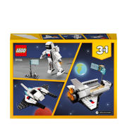 thumbnail: LEGO Creator 3-in-1 Space Shuttle - Ruimteschip-Astronaut Speelgoed voor Kinderen 31134