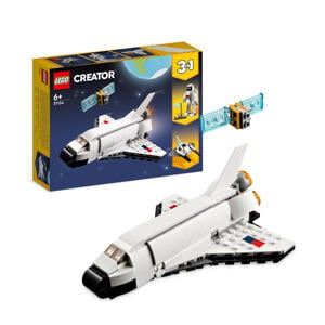3-in-1 Space Shuttle - Ruimteschip-Astronaut Speelgoed voor Kinderen 31134