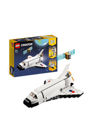 3-in-1 Space Shuttle - Ruimteschip-Astronaut Speelgoed voor Kinderen 31134