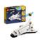 LEGO Creator 3-in-1 Space Shuttle - Ruimteschip-Astronaut Speelgoed voor Kinderen 31134