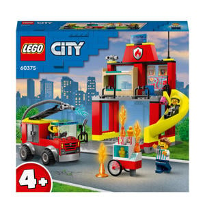 Wehkamp LEGO City De Brandweerkazerne en de Brandweerwagen 60375 aanbieding