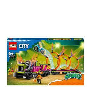Wehkamp LEGO City Stunttruck & Ring of Fire-uitdaging 60357 aanbieding