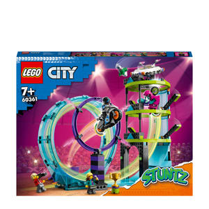 Wehkamp LEGO City Stuntz Ultieme stuntrijders uitdaging 60361 aanbieding