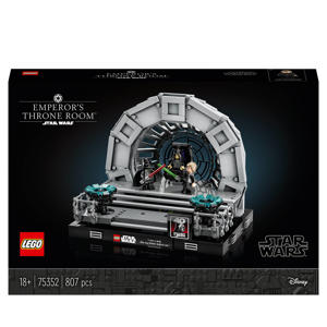 Wehkamp LEGO Star Wars Troonzaal van de keizer diorama 75352 aanbieding
