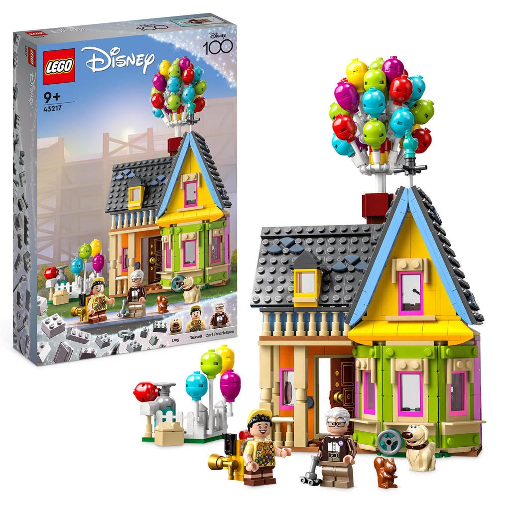LEGO Disney Disney en Pixar Huis uit de film 'Up' Bouwbaar Speelgoed voor 9 jaar en Ouder 43217