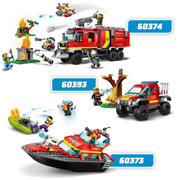 thumbnail: LEGO City Brandweerwagen Speelgoed met Drones en Brandweerfiguren 60374