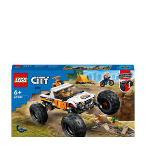 Wehkamp LEGO City 4x4 Terreinwagen avonturen 60387 aanbieding