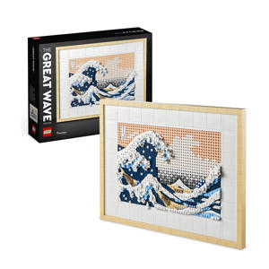 Hokusai – De grote golf, 3D Wanddecoratie Knutselpakket voor Volwassenen 31208 