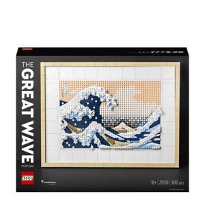 Wehkamp LEGO Art Hokusai - De grote golf Wanddecoratie Set 31208 aanbieding