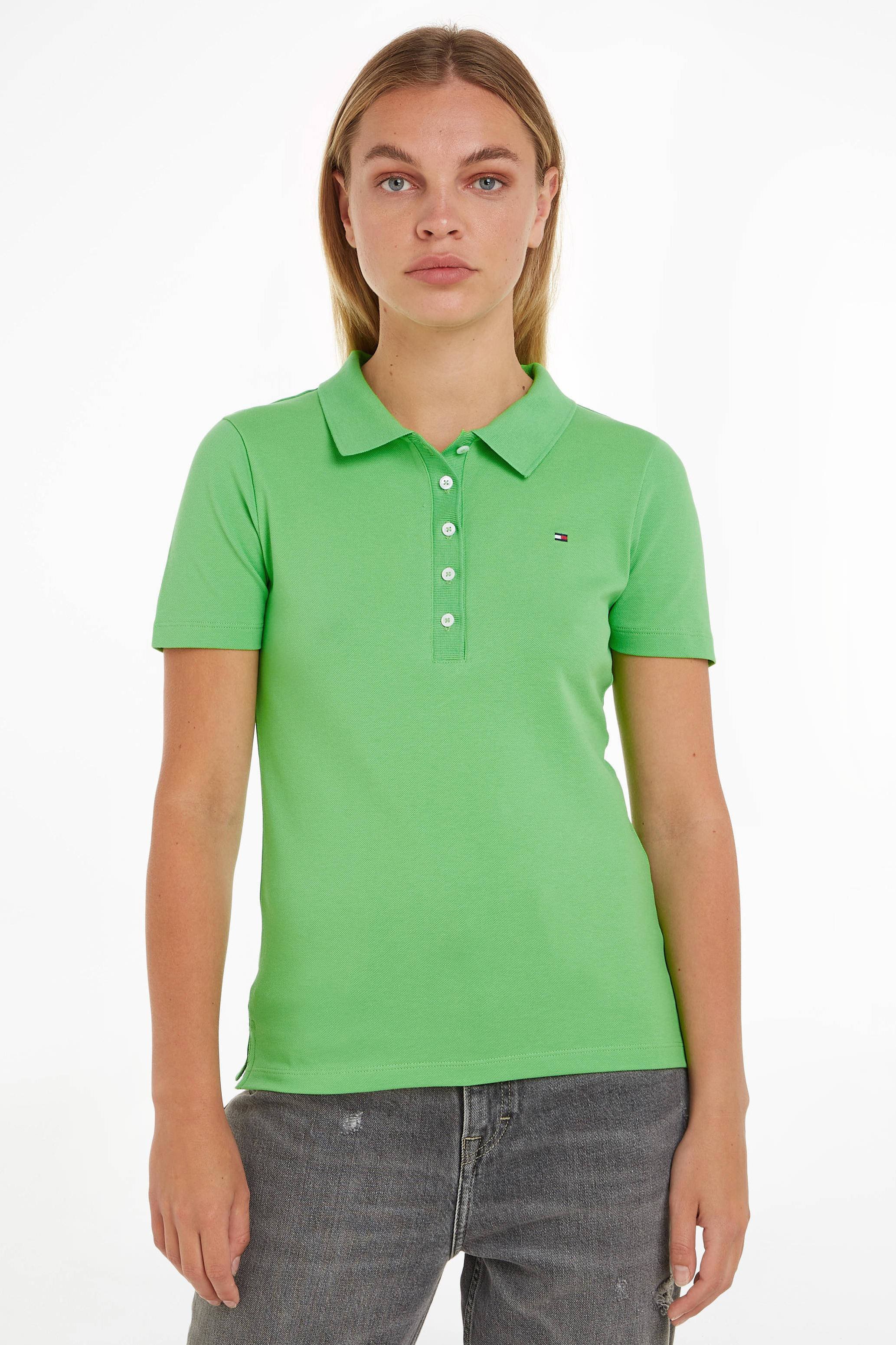 Tommy hilfiger polo online groen