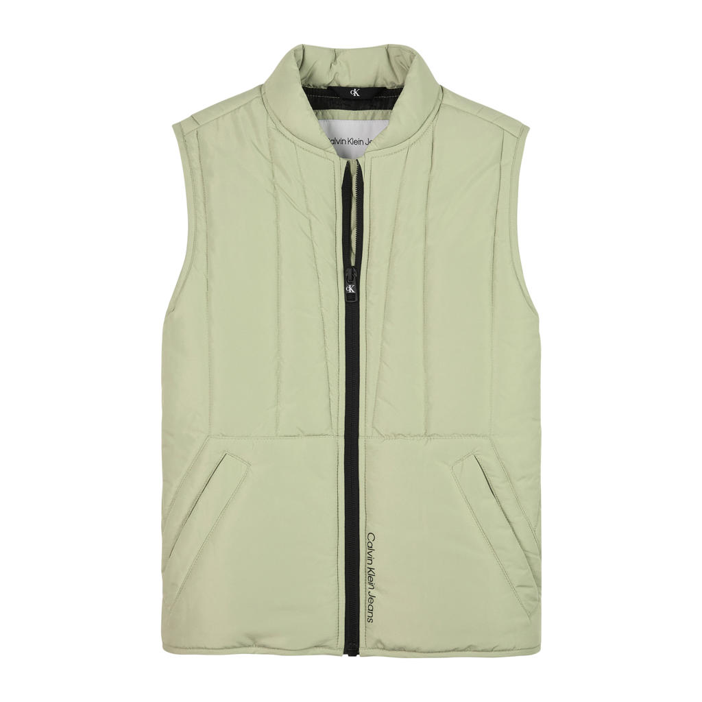 SEAUR Winter Bodywarmer met Capuchon Donsvest Jongens Meisjes Gewatteerd Vest Buiten Winddicht Licht Puffer Vest voor Kinderen Rood - 120-130