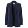PIECES blazer PCBOSSY  met krijtstreep blauw