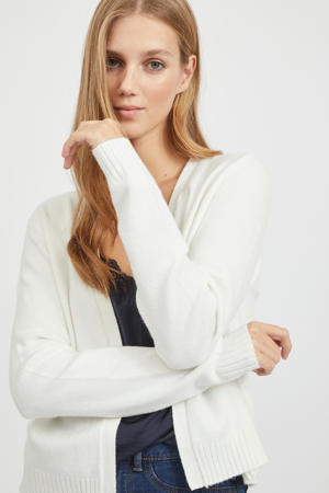 gebreid vest VIRIL wit
