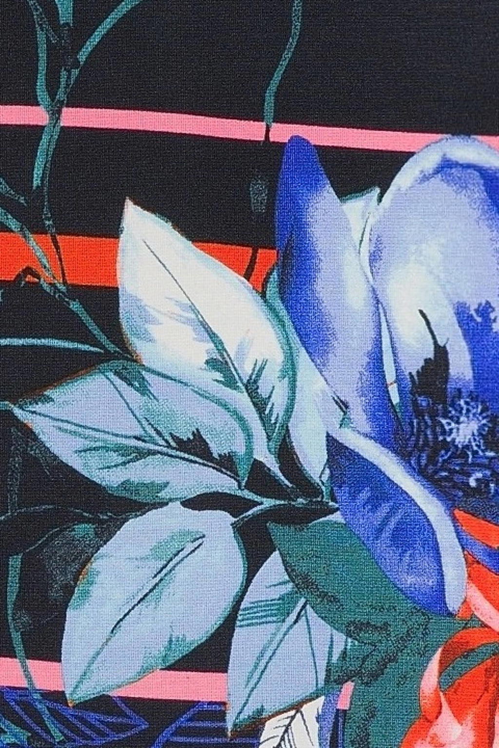 Betty Barclay jurk met all over print donkerblauw/rood | wehkamp