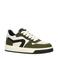 Hip leren sneakers zwart/wit