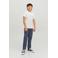 JACK & JONES JUNIOR regular fit gebreide chino - blauw