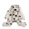 Happy Horse knuffel konijn Richie - zwart/wit - 38 cm