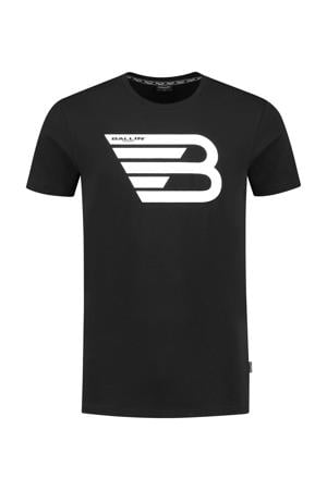 T-shirt original icon met logo black
