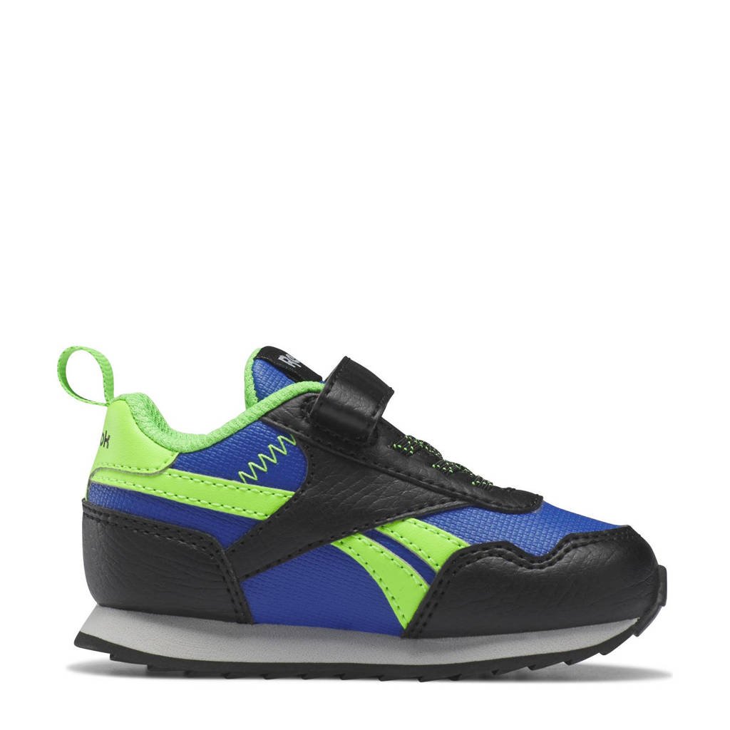 belangrijk Eigenwijs vuilnis Reebok Classics Royal Classic Jogger 3.0 sneakers zwart/blauw/limegroen |  wehkamp