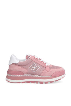 Amazing 16  suède sneakers roze