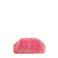 Mango teddy clutch roze