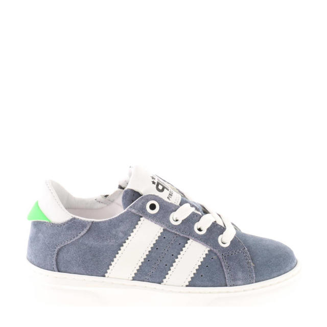 Pinocchio suède sneakers blauw wehkamp