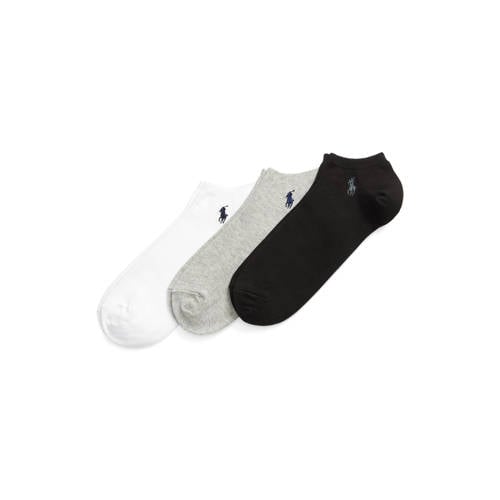 Ralph Lauren sneakersokken met logo - set van 3 multi afbeelding