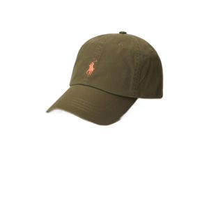 pet met logo kaki