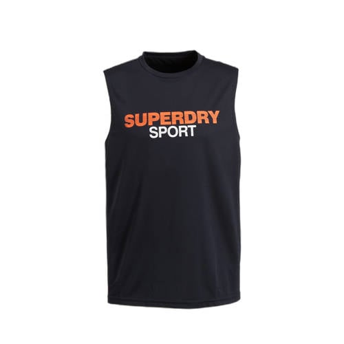 Superdry Sport sport T-shirt donkerblauw