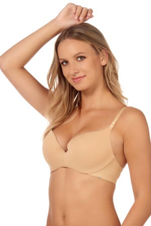 voorgevormde beugelbh Shirley beige
