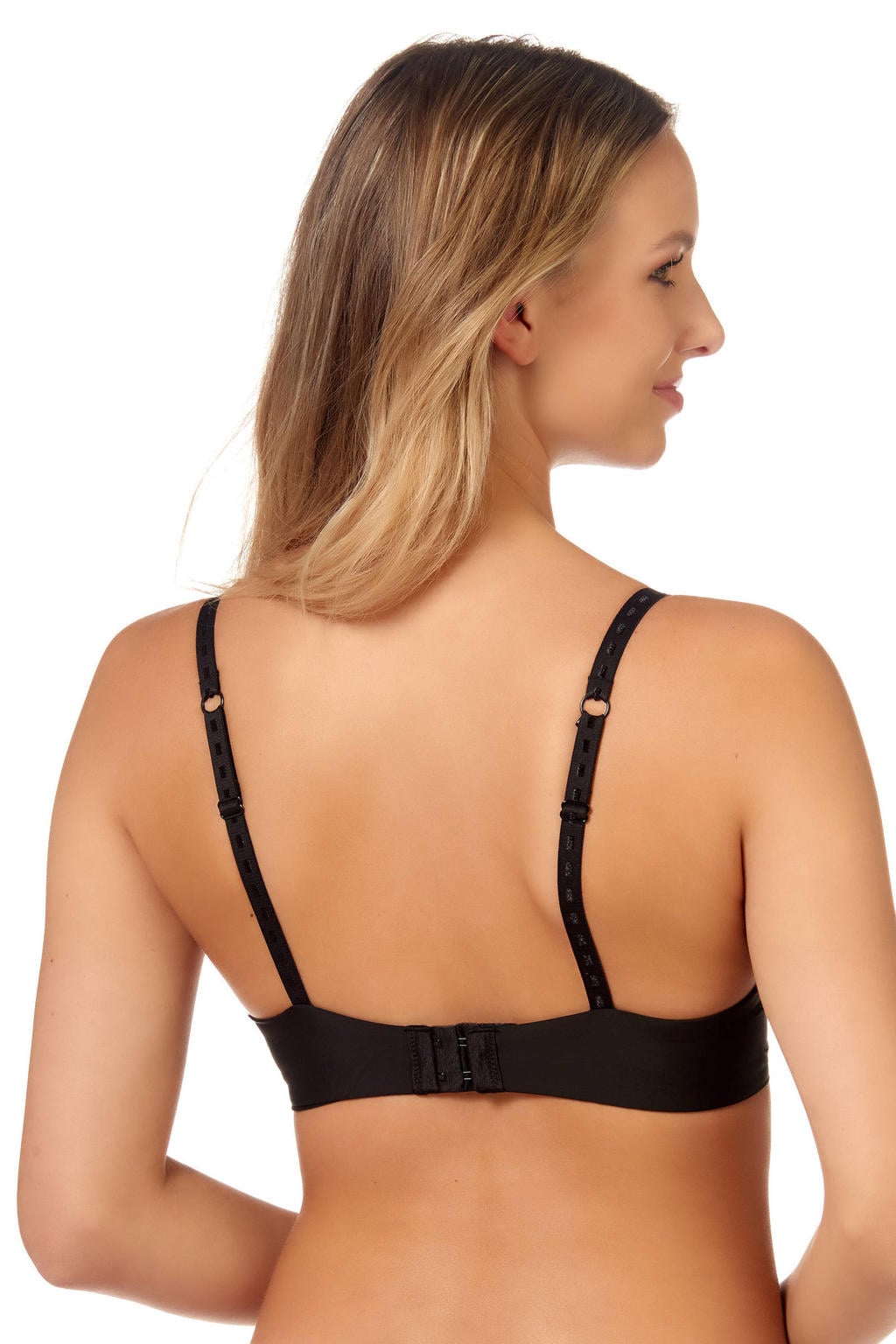 After Eden D-cup & up voorgevormde T-shirt-bh met beugel Shirley zwart