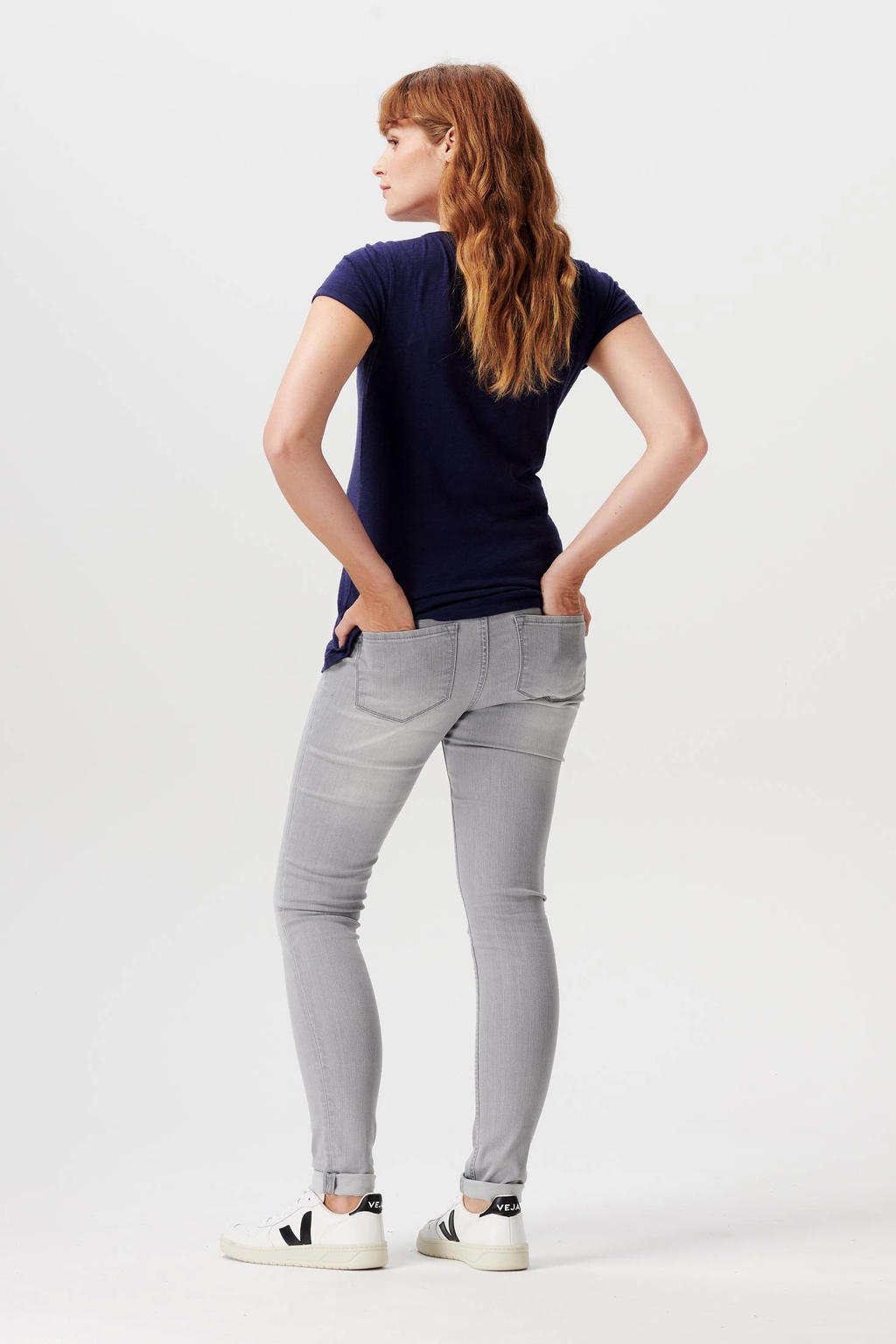 Jeans Maternità Noppies Ella - Jegging Overbelly In Cotone Elastan Per Gravidanza - Foto 6