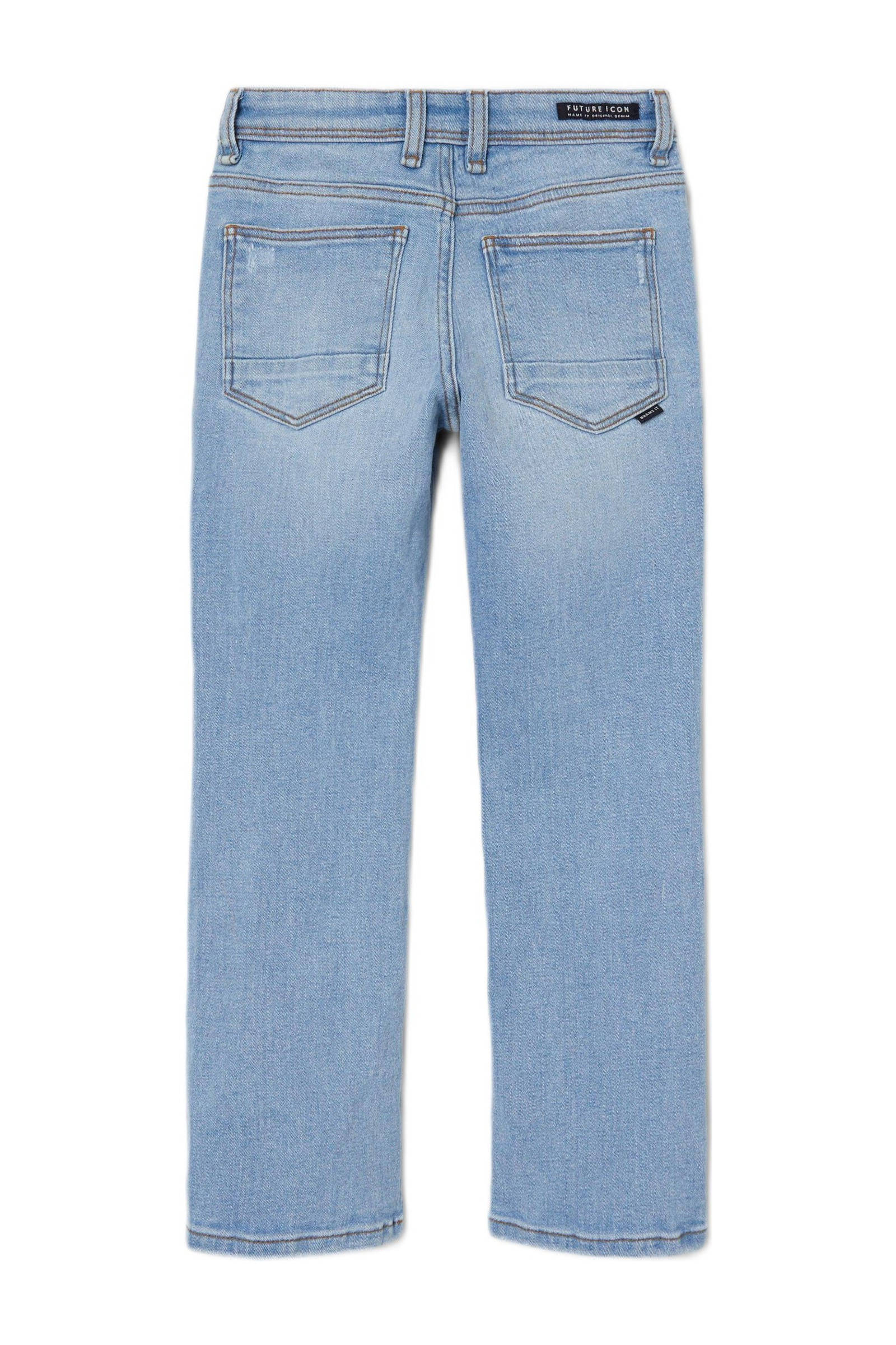 Jean Droit Garçon Name IT Nkmryan 4525-im L Noos - Denim Bleu Coupe Classique Smart Casual