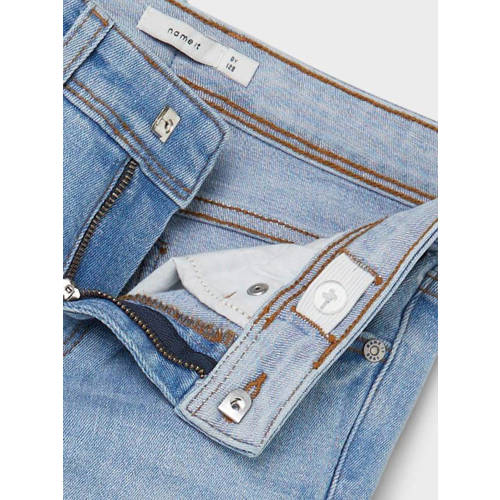 NAME IT KIDS straight leg jeans NKMRYAN light blue denim afbeelding