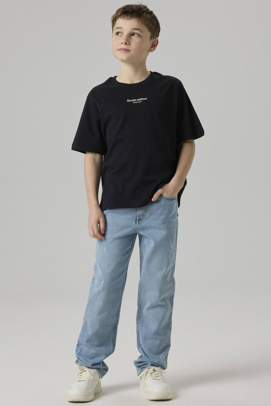 NAME IT KIDS straight leg jeans NKMRYAN light blue denim