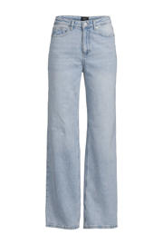 thumbnail: VERO MODA wide leg jeans high waist blauw