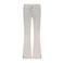 Moodstreet flared jeans white