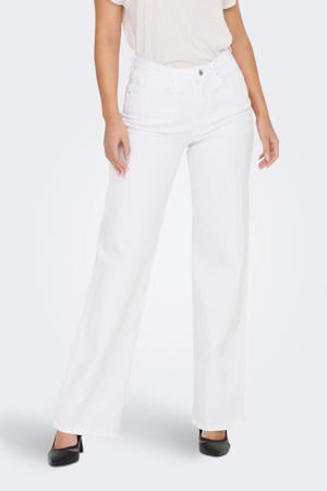 high waist wide leg jeans ONLJUICY wit