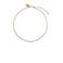 Life of Bulu kralenketting Happy Beads goudkleurig/parelmoer