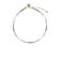 Life of Bulu kralenketting Happy Beads zwart/wit/goudkleurig