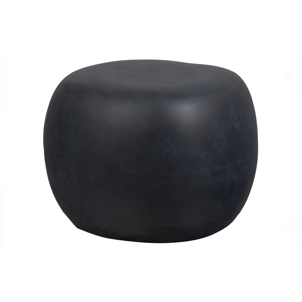 vtwonen vtwonen Pebble Bijzettafel - Betonlook - Antraciet - 35x50x50