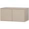 vtwonen vtwonen Daily Kast Double - Grenen - Dakargrau - 50x100x58