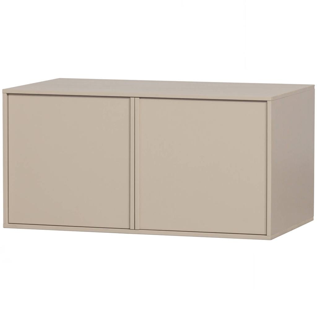vtwonen vtwonen Daily Kast Double - Grenen - Dakargrau - 50x100x58