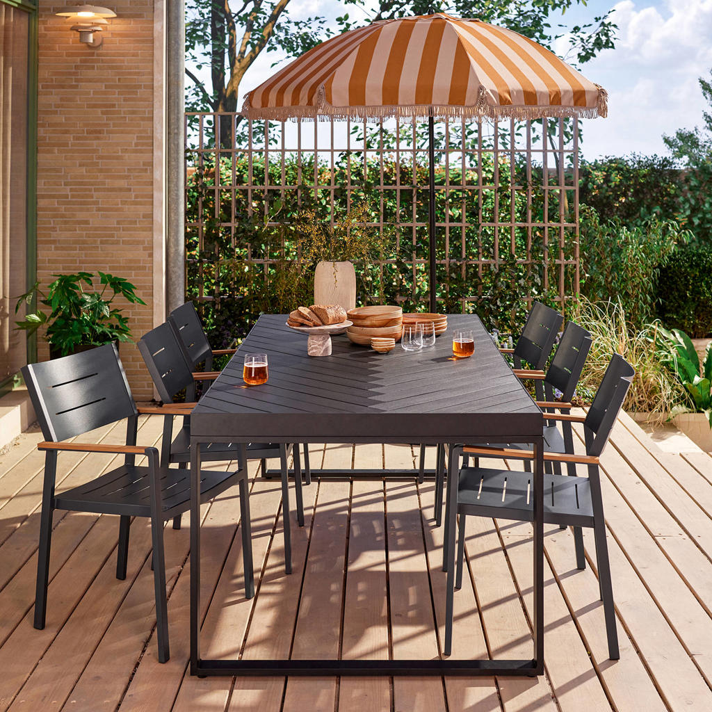NOUS Garden tuintafel Berkeley Visgraat (200x100 cm)