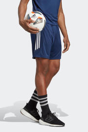 thumbnail: adidas Performance Senior  sportshort Tiro 23 donkerblauw/wit