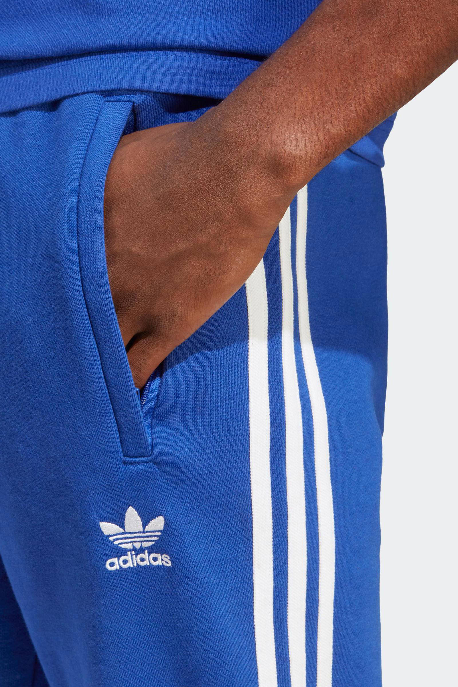 adidas Originals joggingbroek blauw/wit | wehkamp
