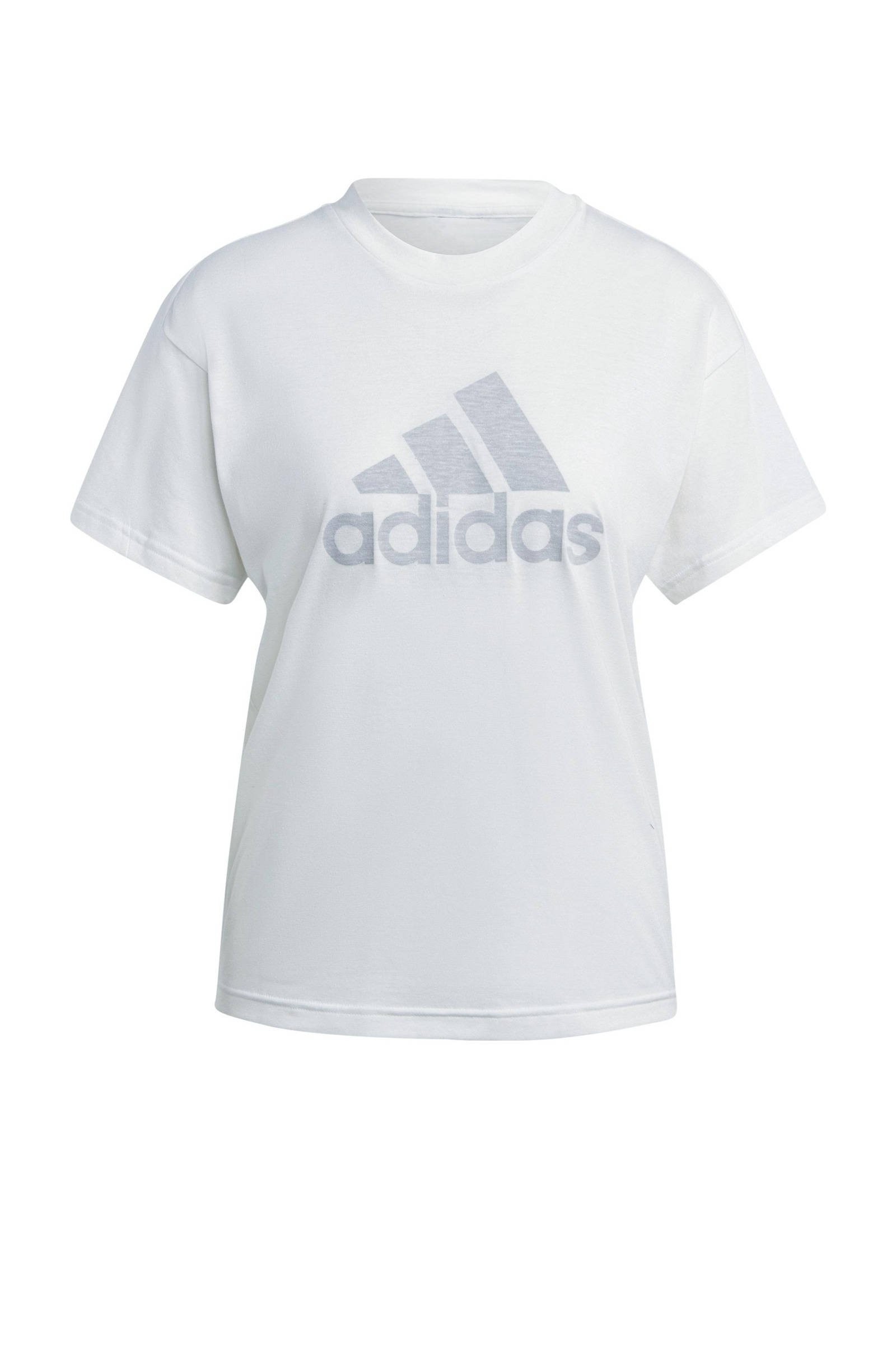 adidas Sportswear T shirt wit wehkamp