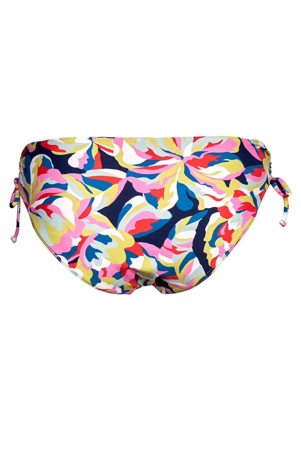 ESPRIT Women Beach bikinibroekje blauw/roze/geel wehkamp