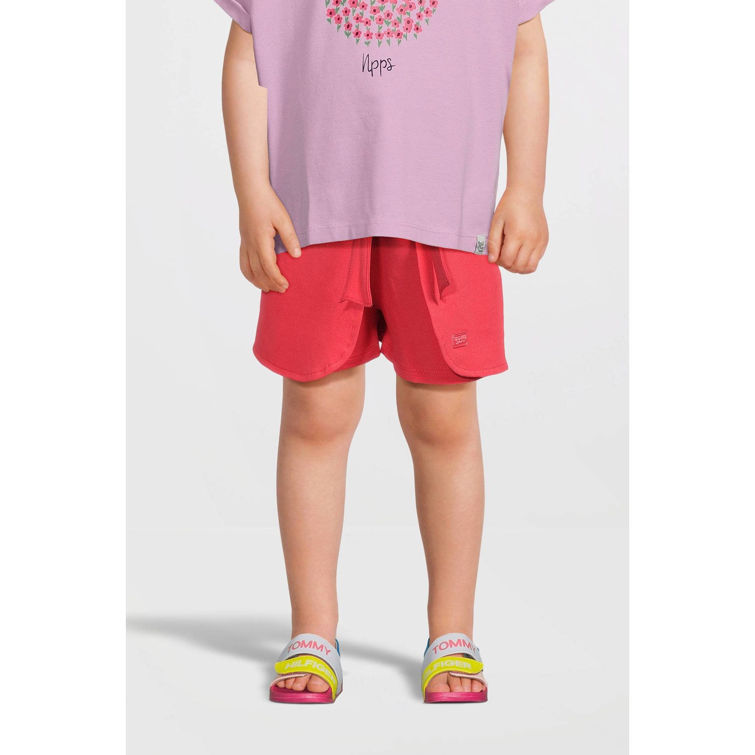 Orange Stars short Michelle rood Korte broek Meisjes Sweat Effen 104